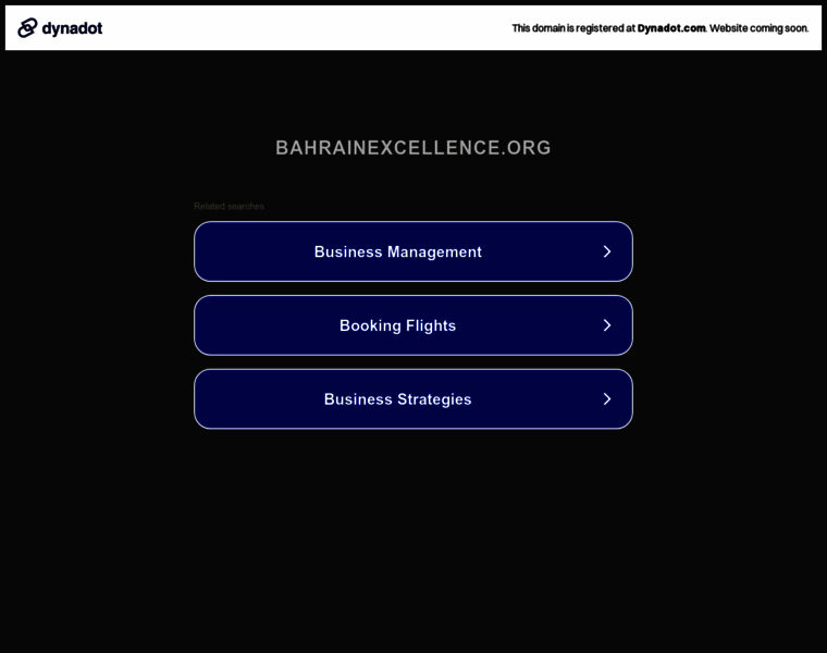 Bahrainexcellence.org thumbnail