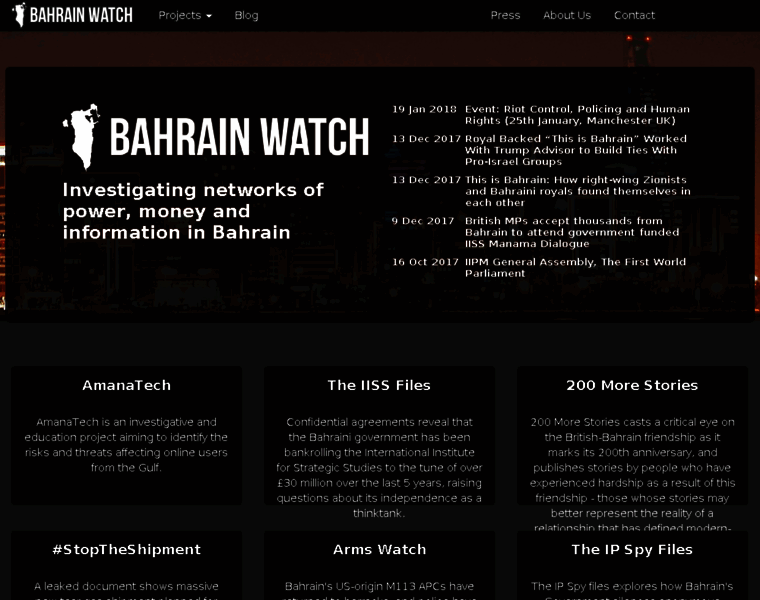 Bahrainwatch.org thumbnail