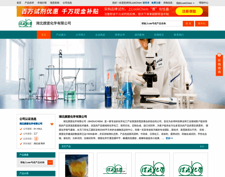 Baidu12.company.lookchem.cn thumbnail