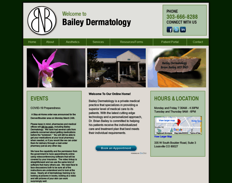 Baileydermatology.com thumbnail
