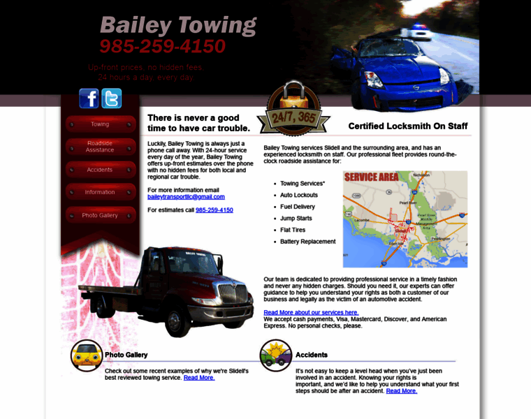 Baileytowing.net thumbnail