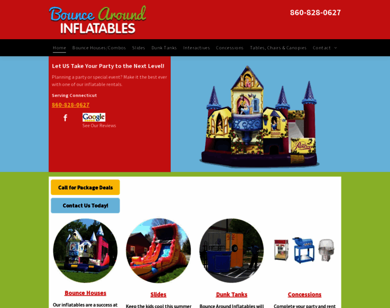Bainflatables.com thumbnail