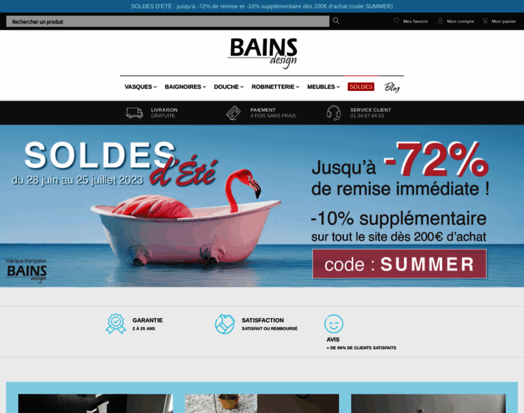 Bains-design.fr thumbnail