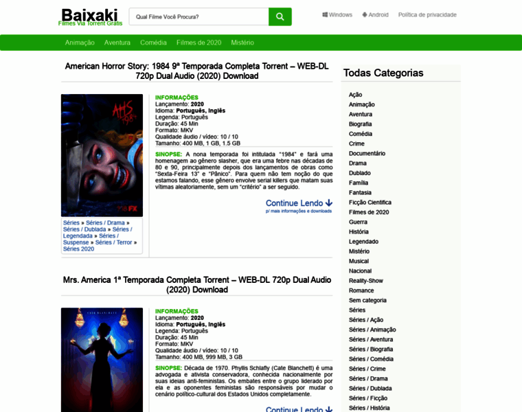 Baixaki.info thumbnail