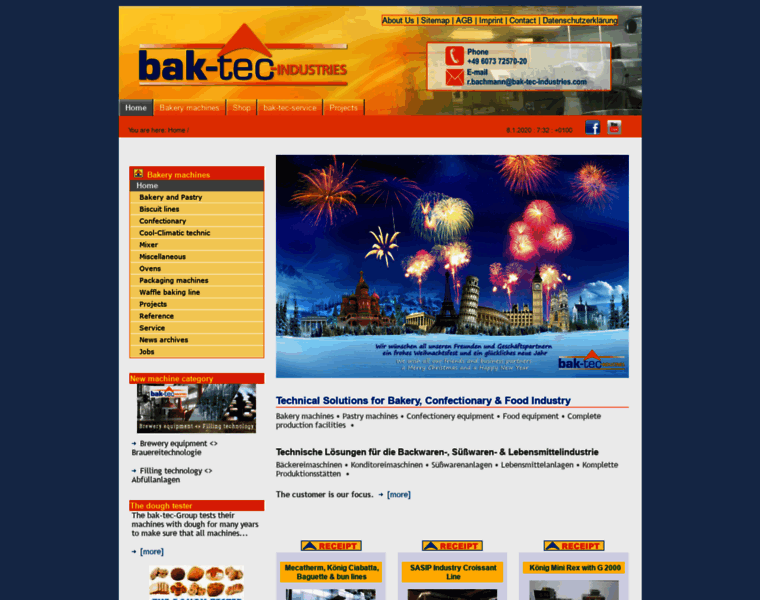 Bak-tec-industries.com thumbnail