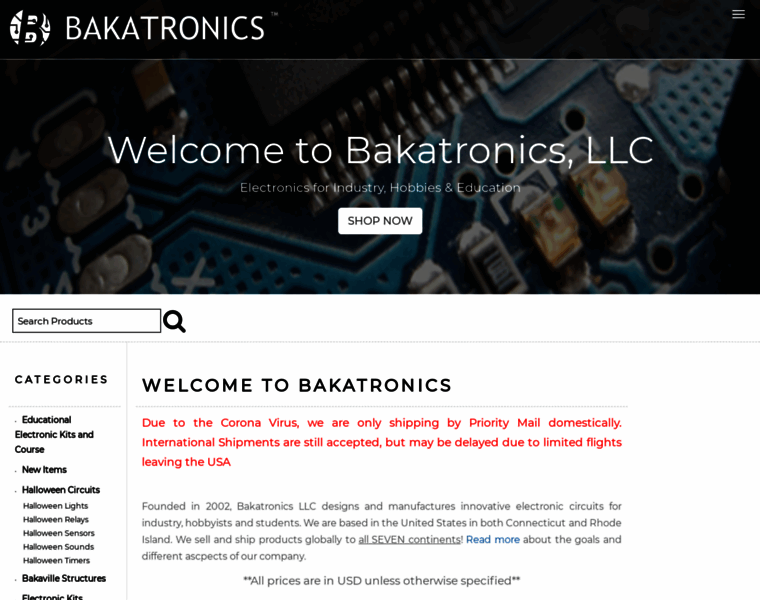 Bakatronics.com thumbnail