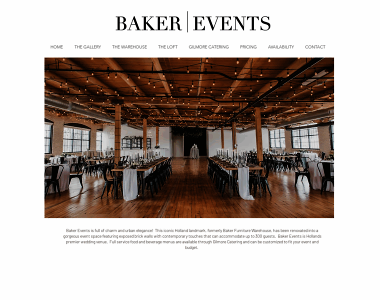 Baker-loft-events.com thumbnail