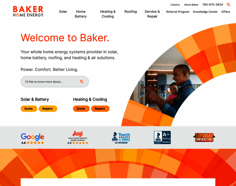 Bakerhomeenergy.com thumbnail