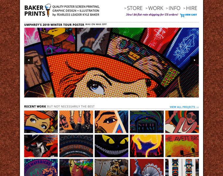 Bakerprints.com thumbnail