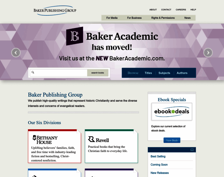 Bakerpublishinggroup.com thumbnail