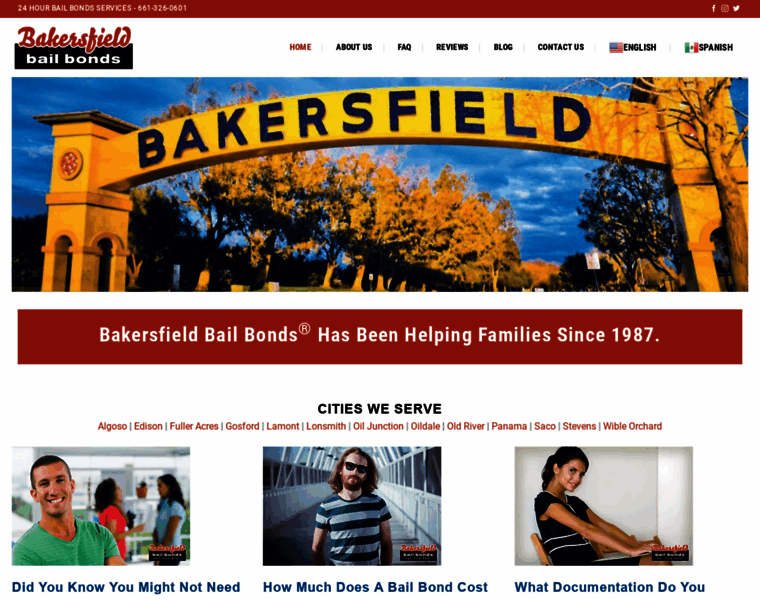 Bakersfieldbonds.com thumbnail