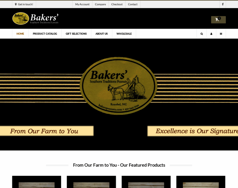 Bakerspeanuts.com thumbnail