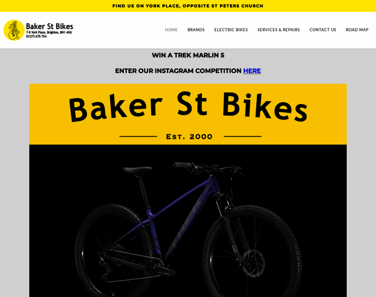 Bakerstbikes.co.uk thumbnail