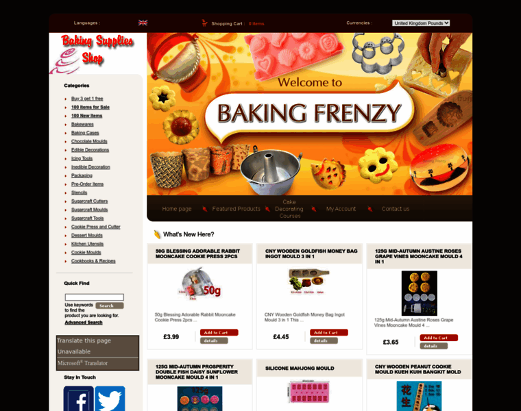 Bakingfrenzy.com thumbnail