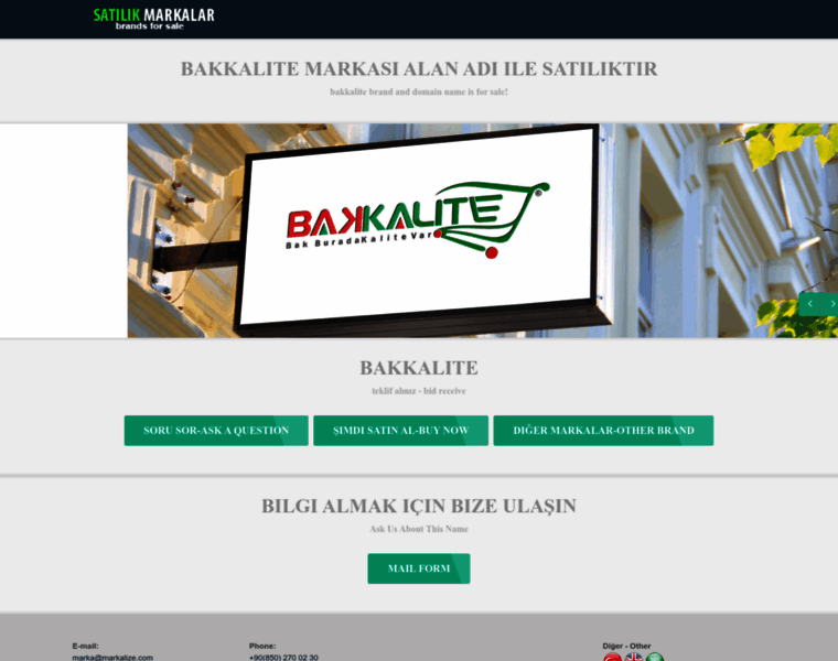 Bakkalite.com thumbnail