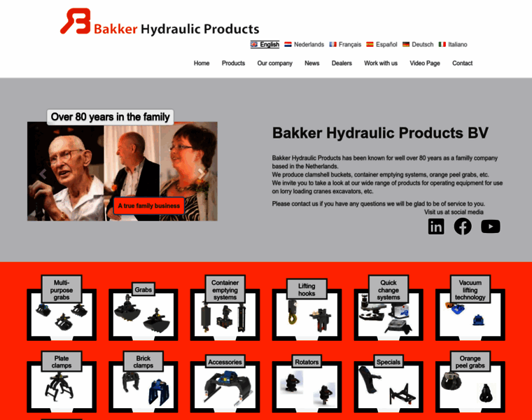 Bakker-hydraulic.com thumbnail