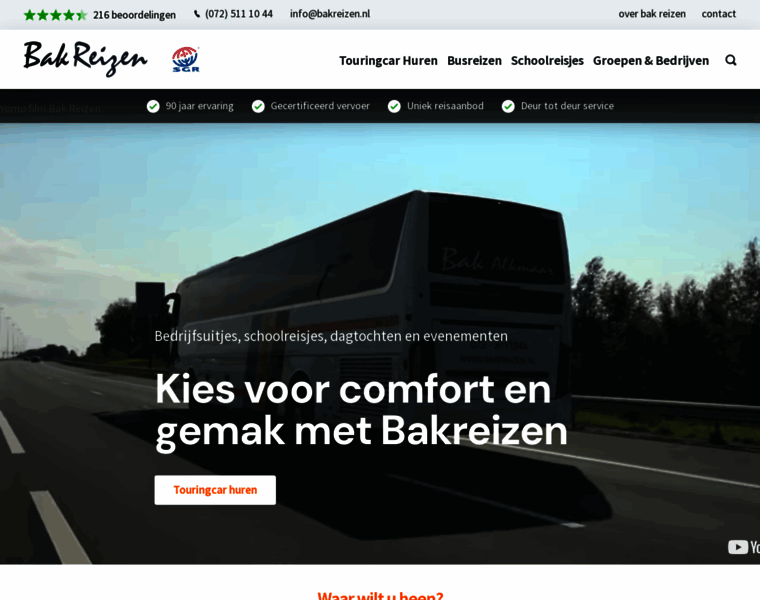 Bakreizen.nl thumbnail