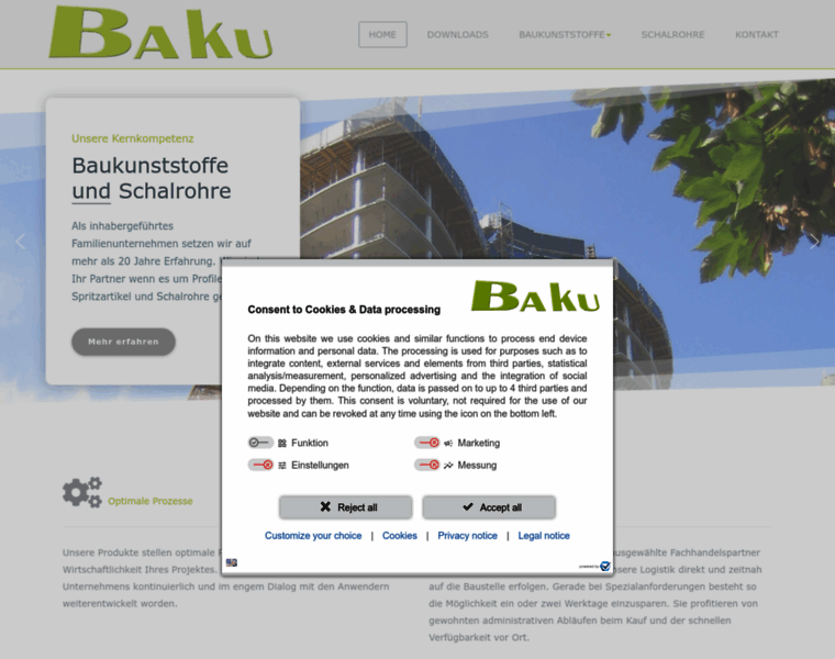 Baku-gmbh.de thumbnail