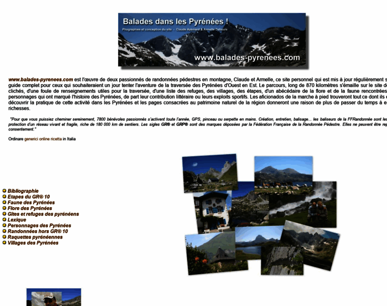 Balades-pyrenees.com thumbnail