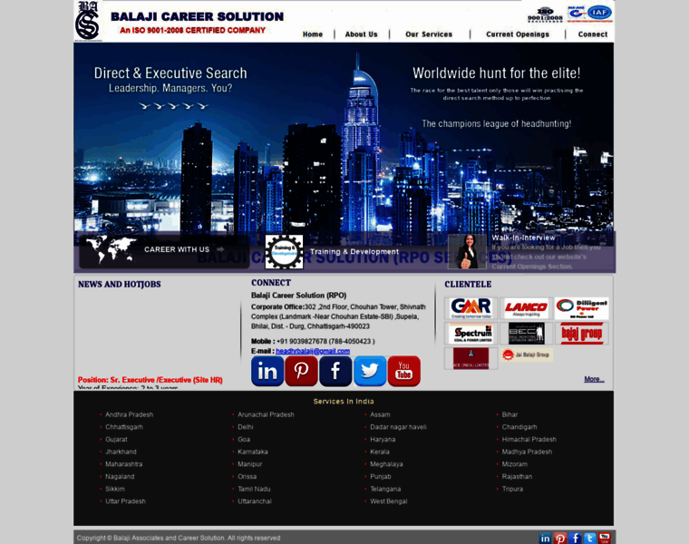 Balajicareersolution.com thumbnail