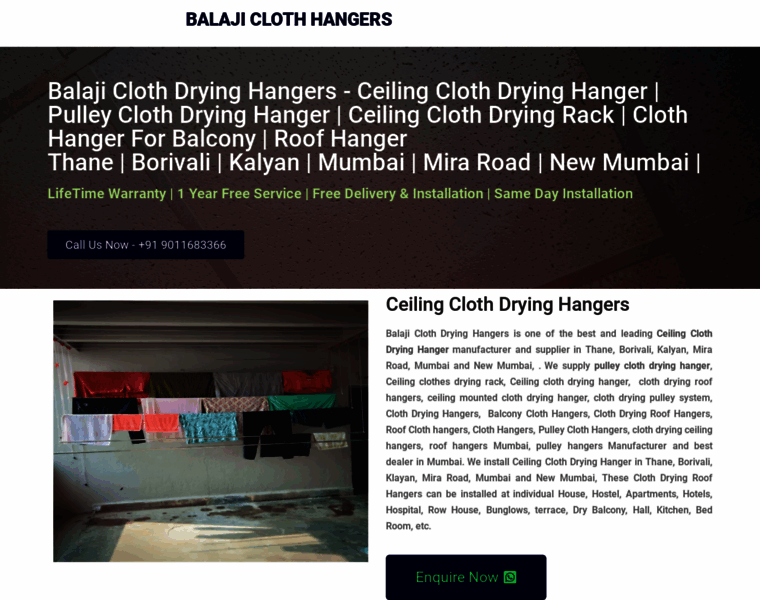 Balajiclothhanger.com thumbnail