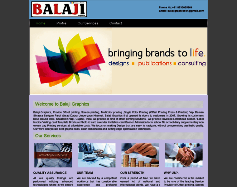 Balajigraphics.co.in thumbnail