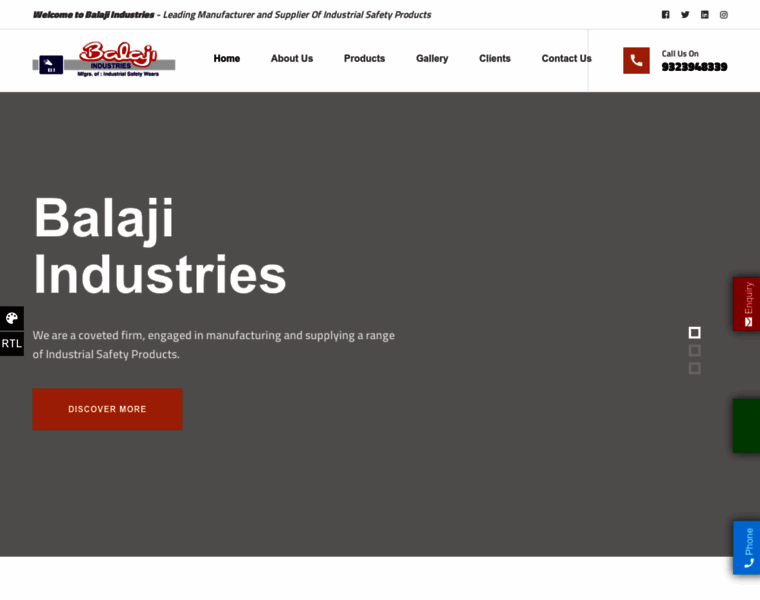 Balajiindustries.in thumbnail