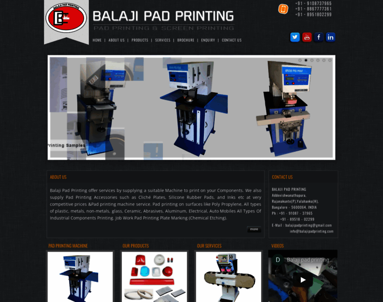 Balajipadprinting.com thumbnail