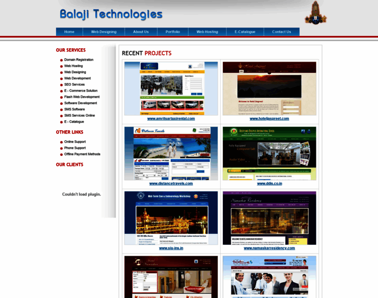 Balajitechnologies.com thumbnail