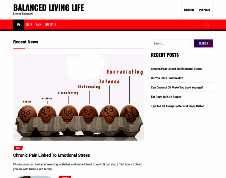 Balancedlivinglife.com thumbnail