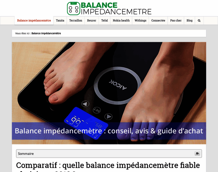 Balanceimpedancemetre.fr thumbnail