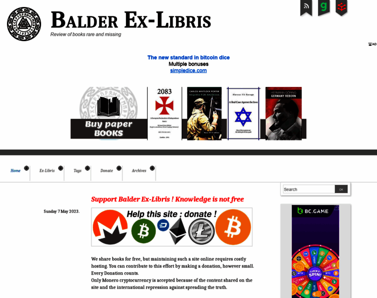 Balderexlibris.com thumbnail