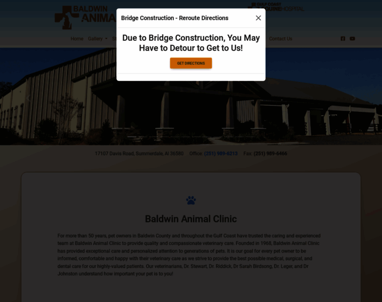 Baldwinanimalclinic.com thumbnail