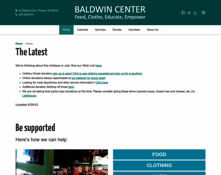 Baldwincenter.org thumbnail