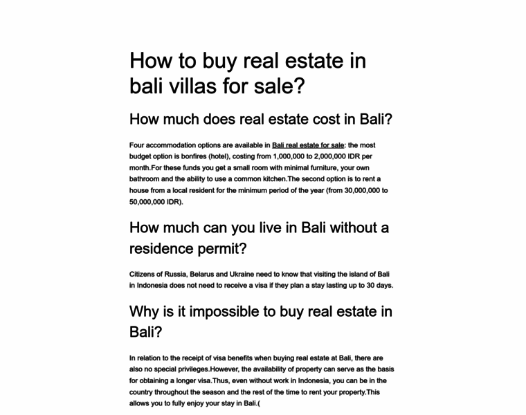 Bali-real-estate.xyz thumbnail