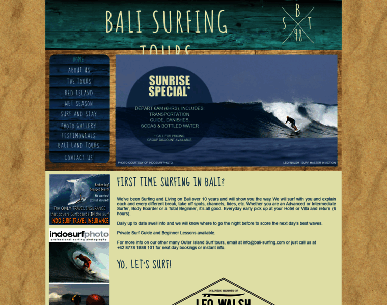 Bali-surfing.com thumbnail