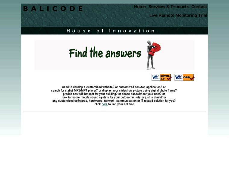 Balicode.com thumbnail