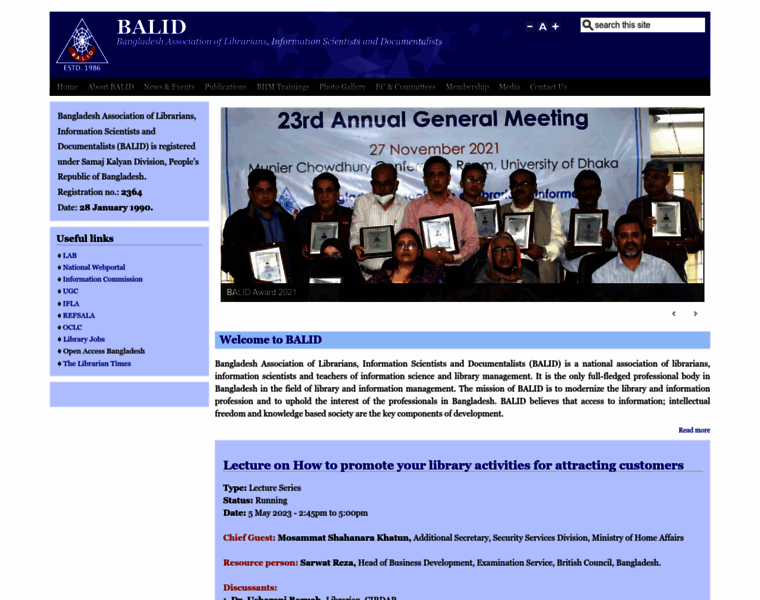 Balid.org thumbnail