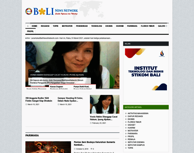 Balinewsnetwork.com thumbnail