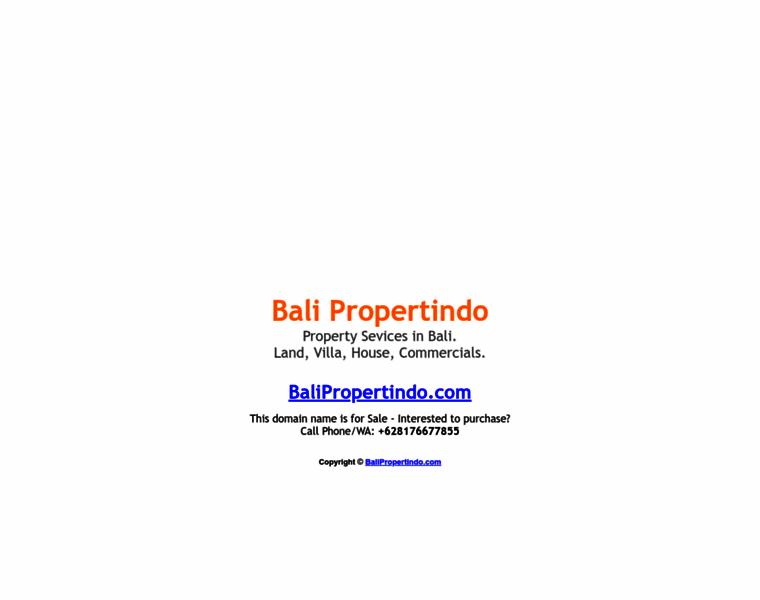 Balipropertindo.com thumbnail