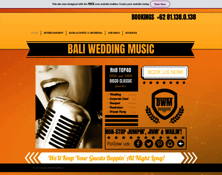 Baliweddingmusic.com thumbnail