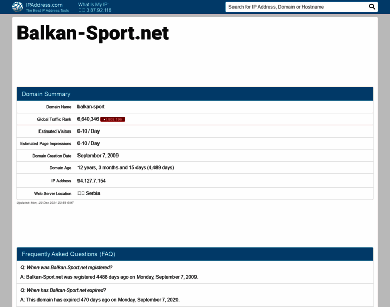 Balkan-sport.net.ipaddress.com thumbnail