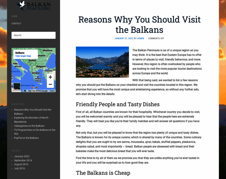 Balkanpeace.org thumbnail