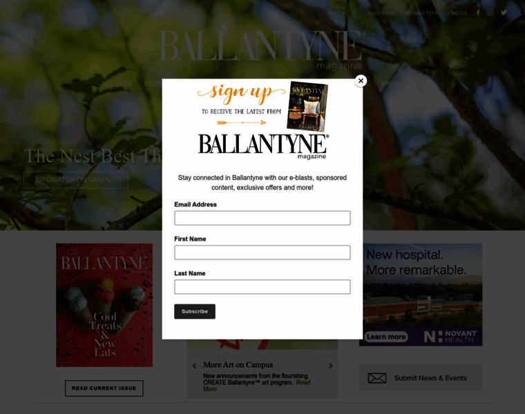 Ballantynemagazine.com thumbnail