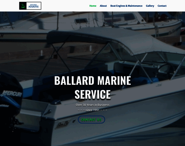 Ballardmarineservice.com thumbnail