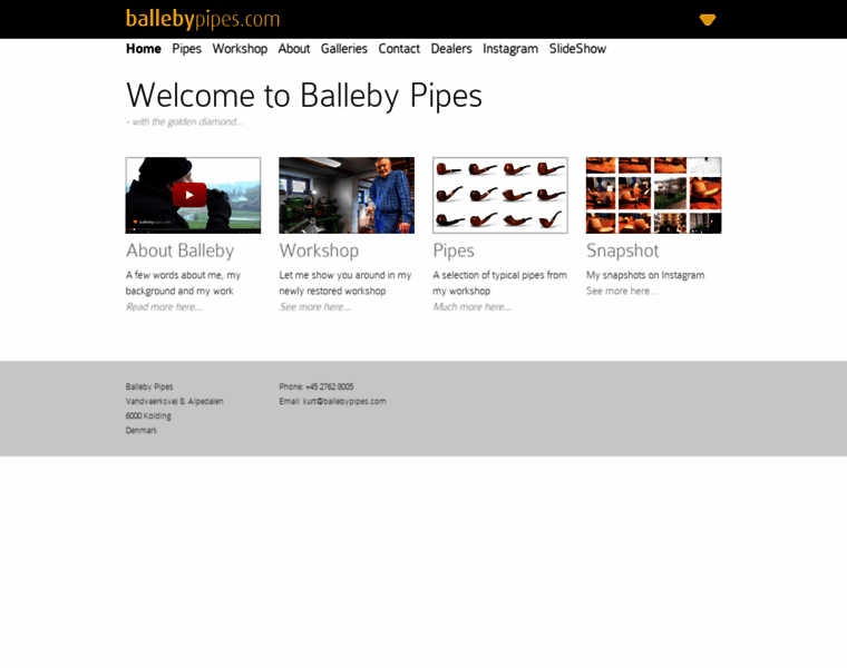 Ballebypipes.com thumbnail