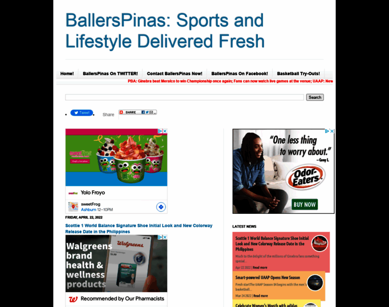 Ballerspinas.com thumbnail