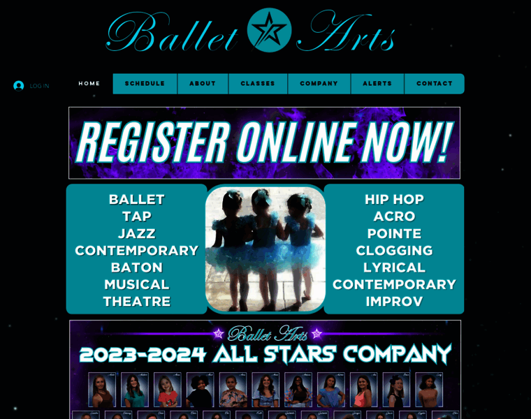 Balletartsallstars.com thumbnail