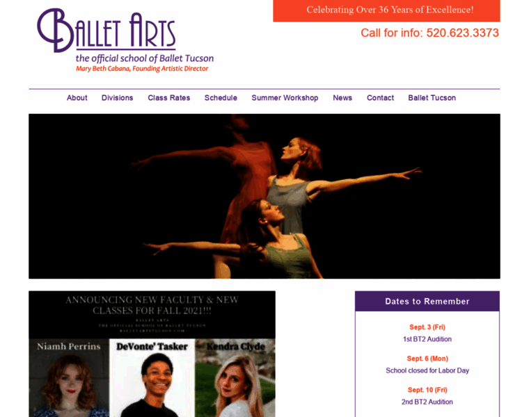 Balletartstucson.com thumbnail