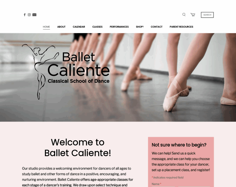 Balletcaliente.com thumbnail